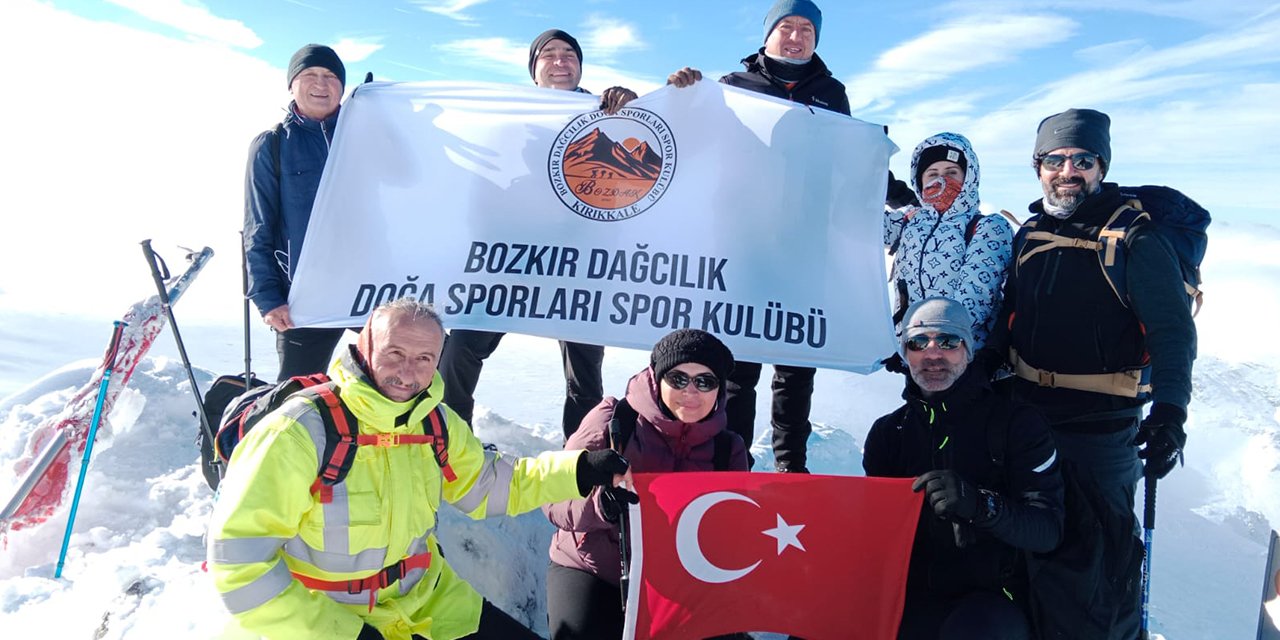 Bozkır’ın dağcıları Köroğlu’nda