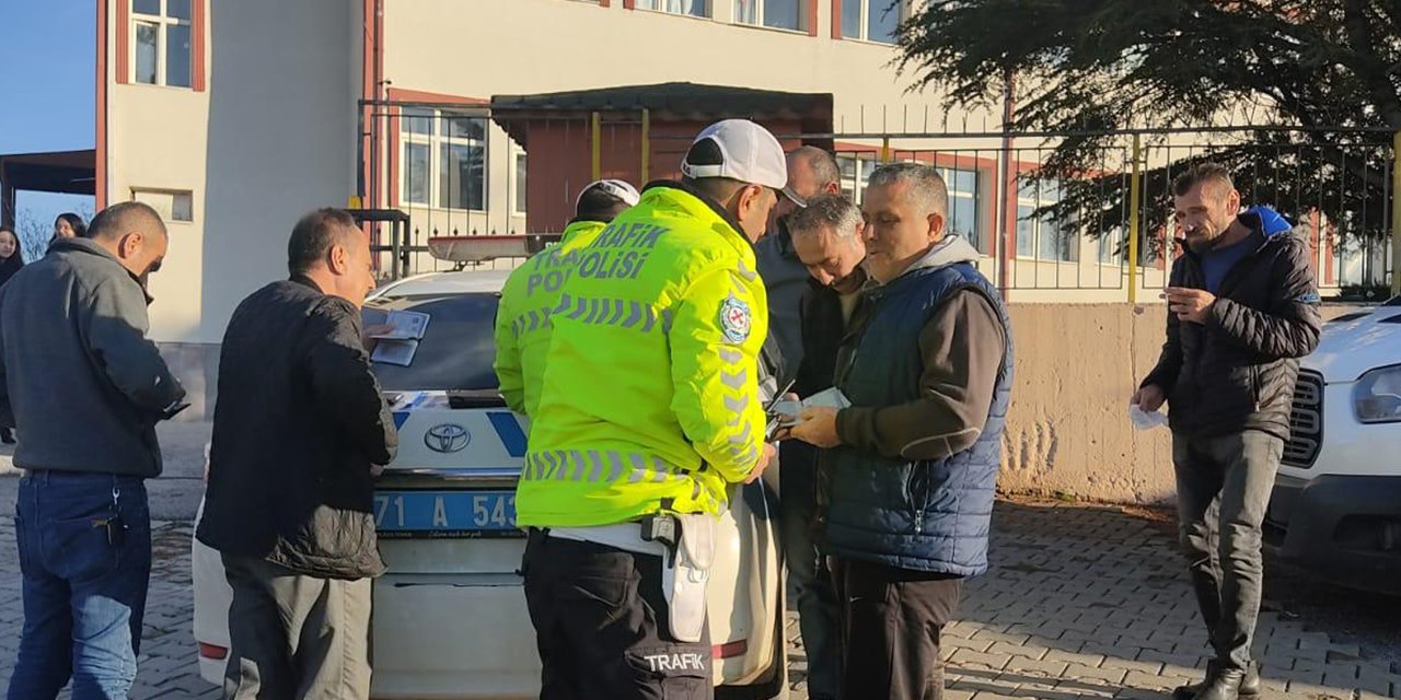 Kırıkkale’de okul çevrelerine polis denetimi