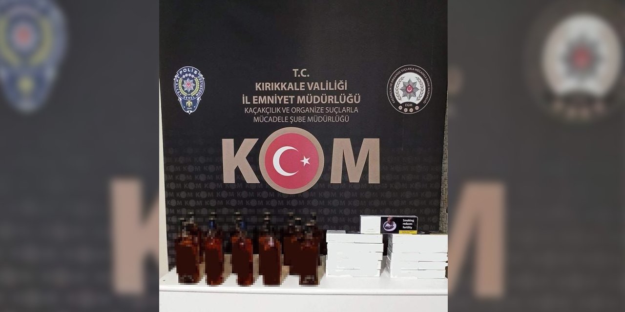 Yılbaşı öncesi kaçak içki operasyonu: 40 litre ele geçirildi