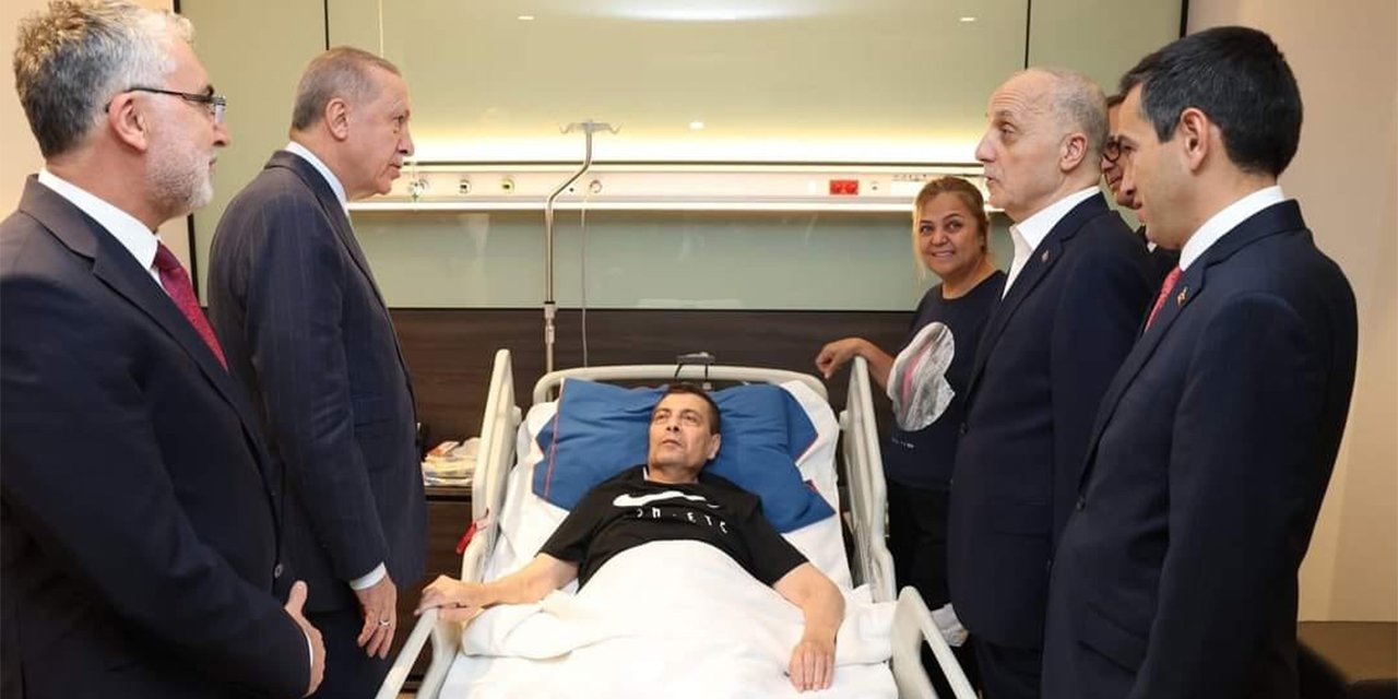 Erdoğan’dan Kavlak’a geçmiş olsun ziyareti