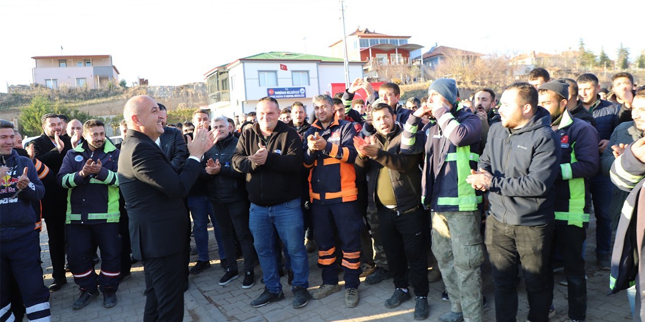 Yahşihan'da işçilerin yüzünü güldüren zam