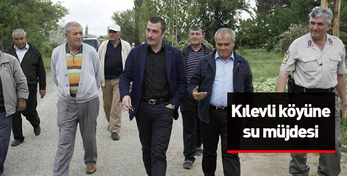 Kılevli köyüne su müjdesi