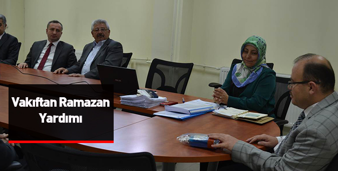 Vakıftan Ramazan Yardımı
