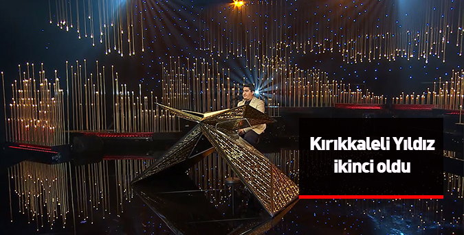 Kırıkkaleli Yıldız ikinci oldu