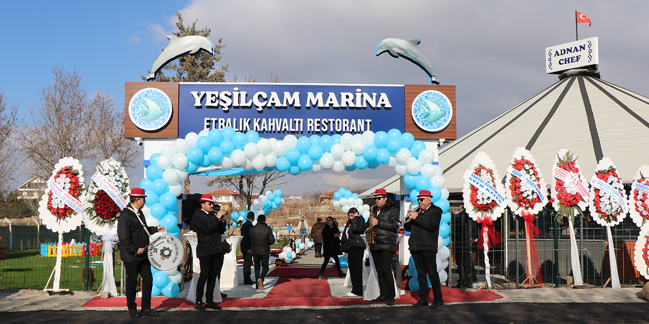 Yeşilçam Marina görkemli törenle açıldı