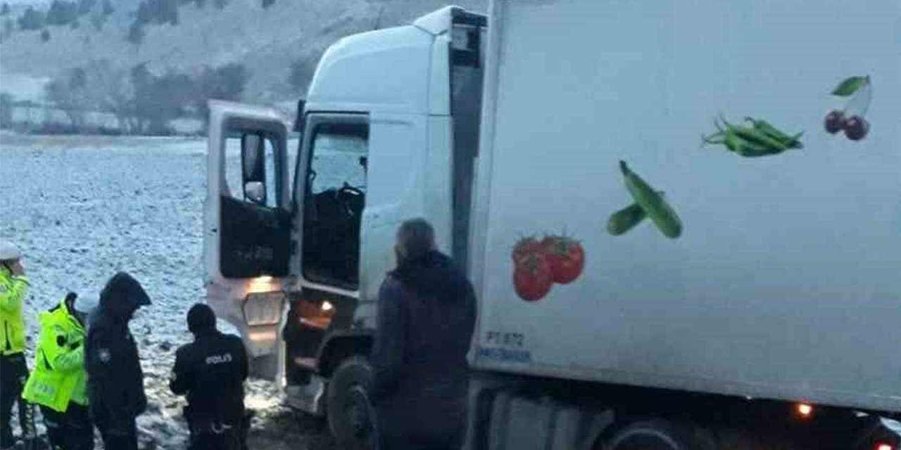 Direksiyon başında kalp krizi geçiren tır şoförü hayatını kaybetti