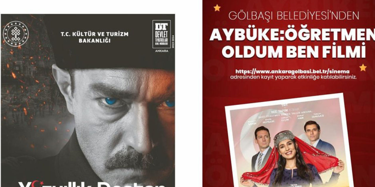 Gölbaşı Belediyesi’nden ücretsiz sinema ve tiyatro etkinlikleri