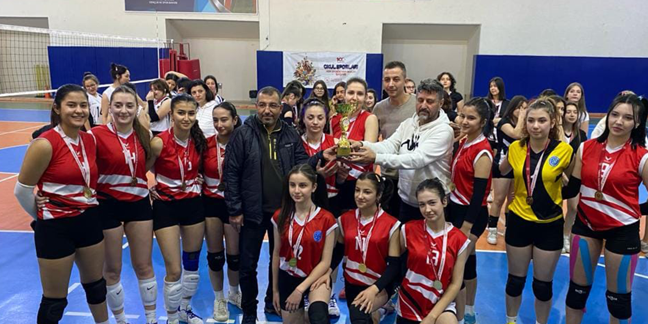 Kırıkkale Spor Lisesi şampiyon