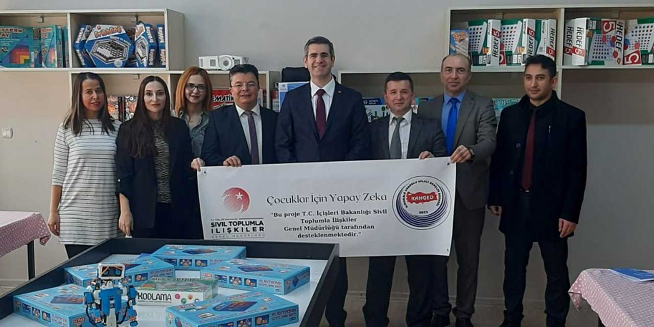 Kırıkkale’de yapay zeka uygulama sınıfı açıldı