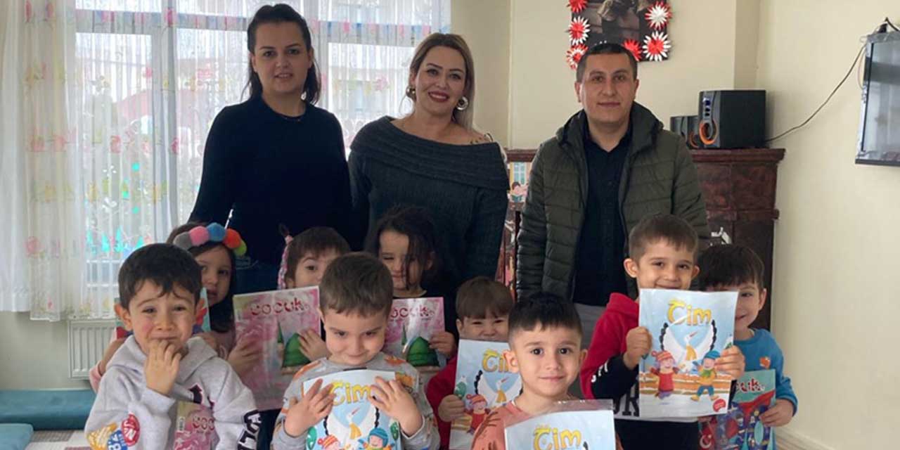 Çocuklara Diyanet Dergileri hediye edildi