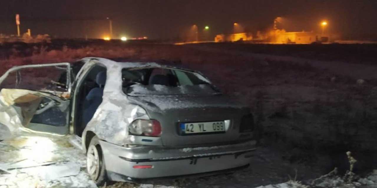 Konya’da trafik kazaları: 6 yaralı