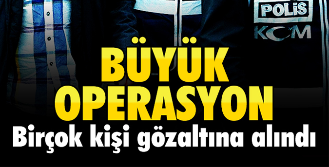 Kırıkkale ile 6 ilde operasyon!