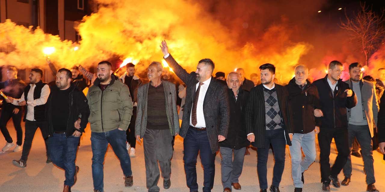 Osman Erdoğan’a miting gibi destek!