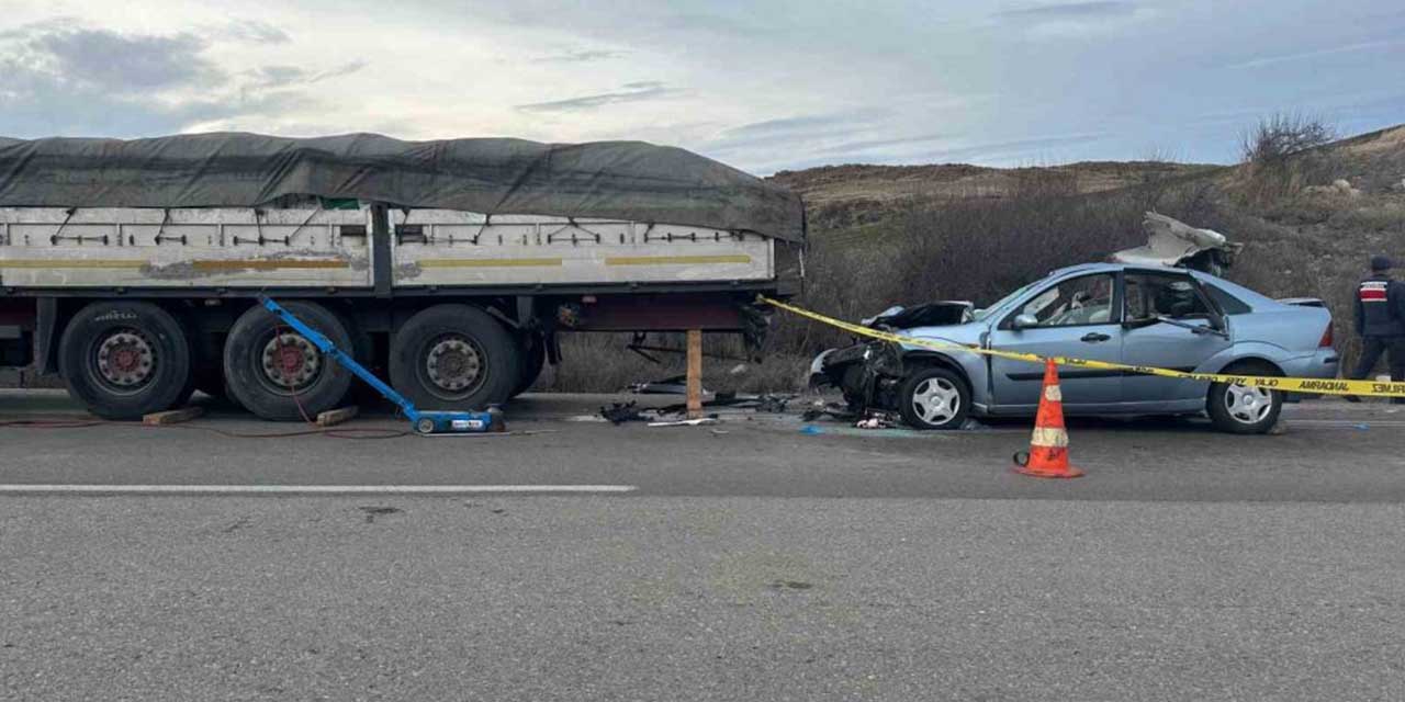 Ankara’da feci kaza: 2 ölü, 4 yaralı