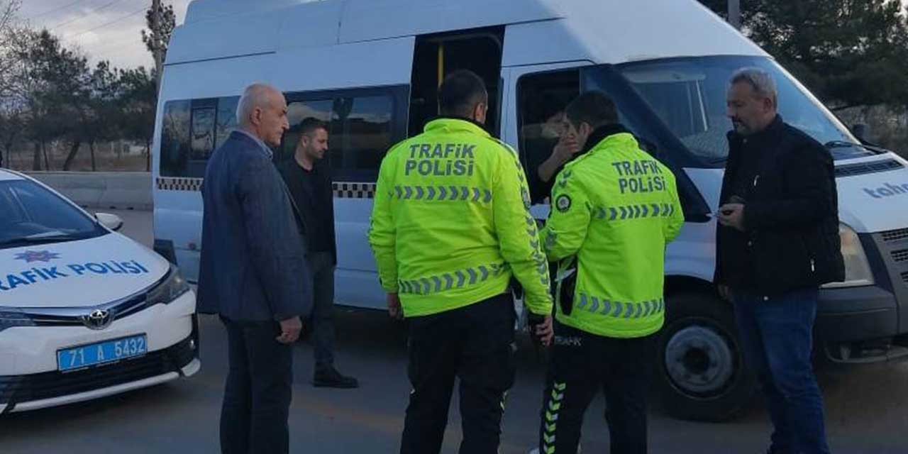 Servis araçlarına denetim