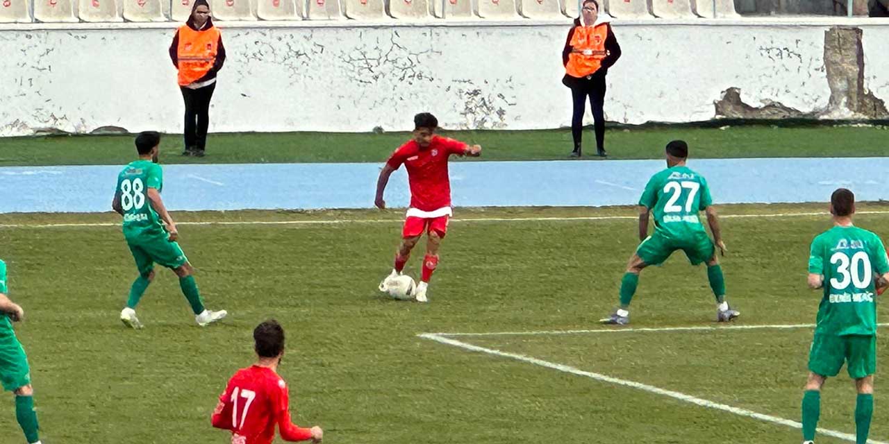 Kırıkkalegücü sahasında mağlup oldu:0-3