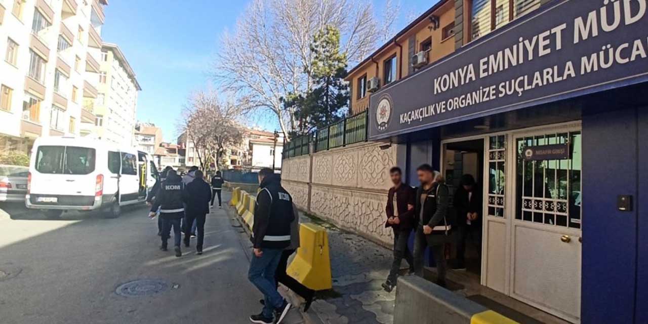 Konya’da aranması bulunan 77 şahıs yakalandı