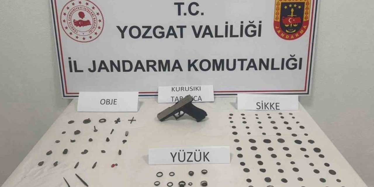 Yozgat’ta 109 parça tarihi eser ele geçirildi