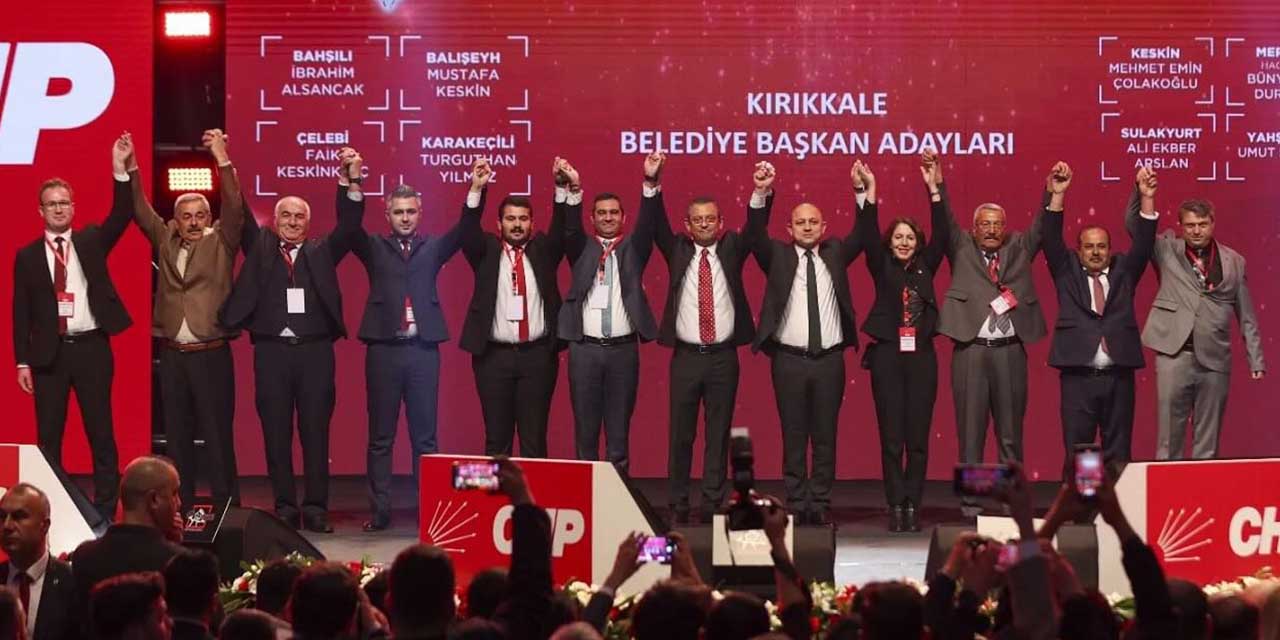 CHP’nin Kırıkkale adayları tanıtıldı