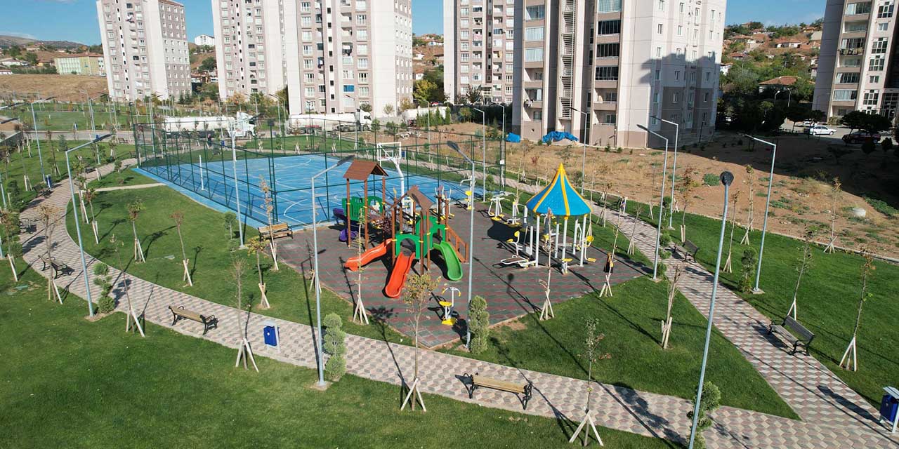 25 yeni park alanı yapıldı