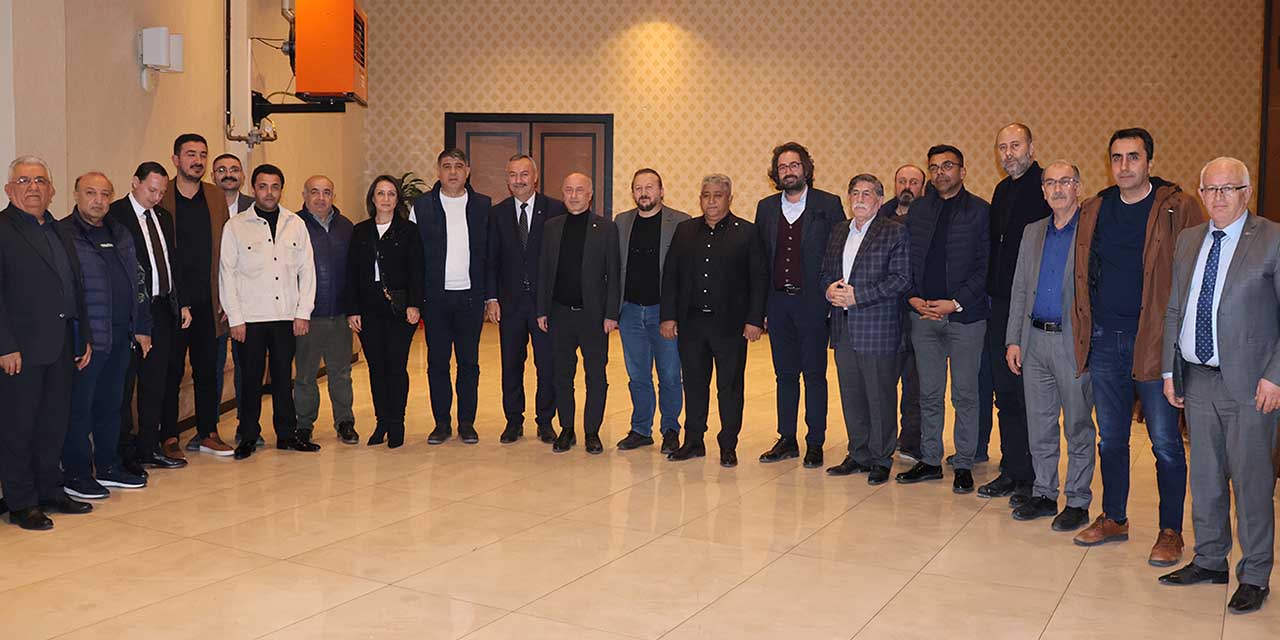 TSO Meclis üyeleri MHP'li aday Ulusoy’u konuk etti