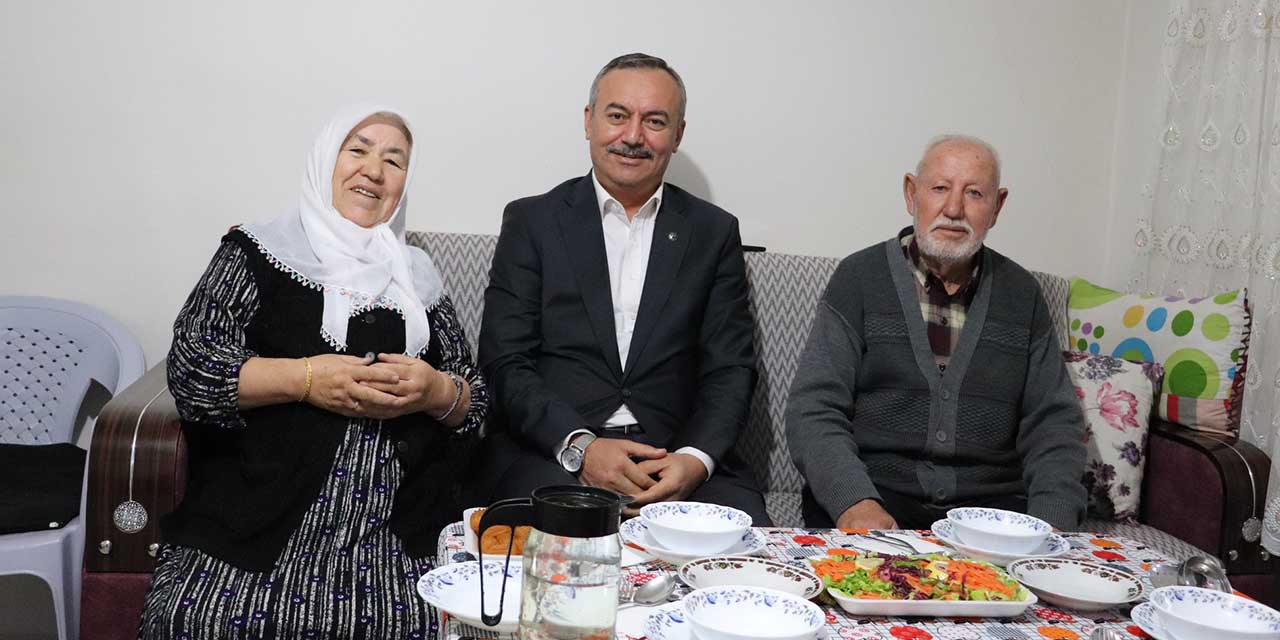 Ulusoy’dan şehit ailesiyle iftar