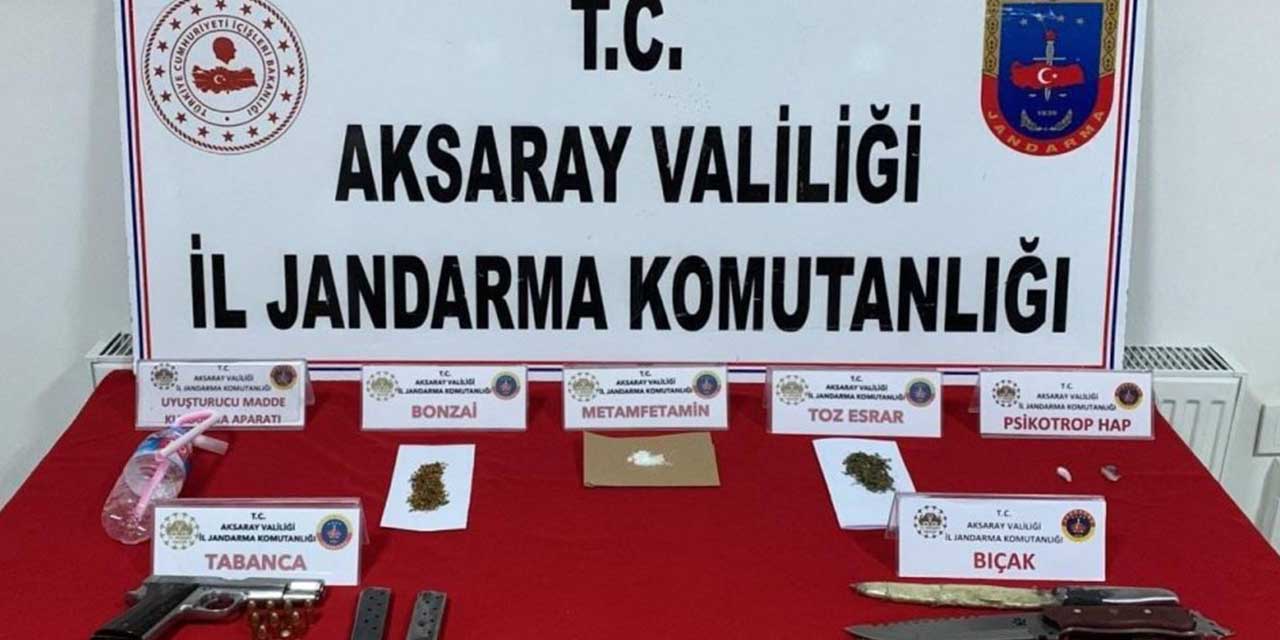 Aksaray’da uyuşturucu taciri gözaltına alındı