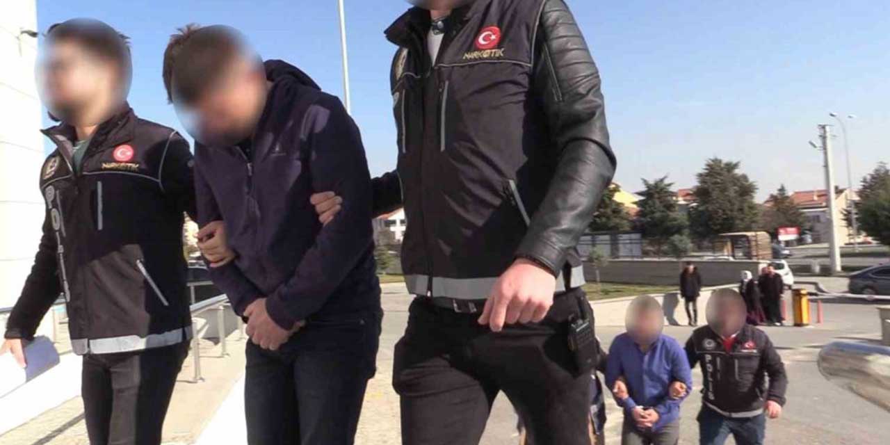 Karaman’da 2 kişi uyuşturucudan tutuklandı