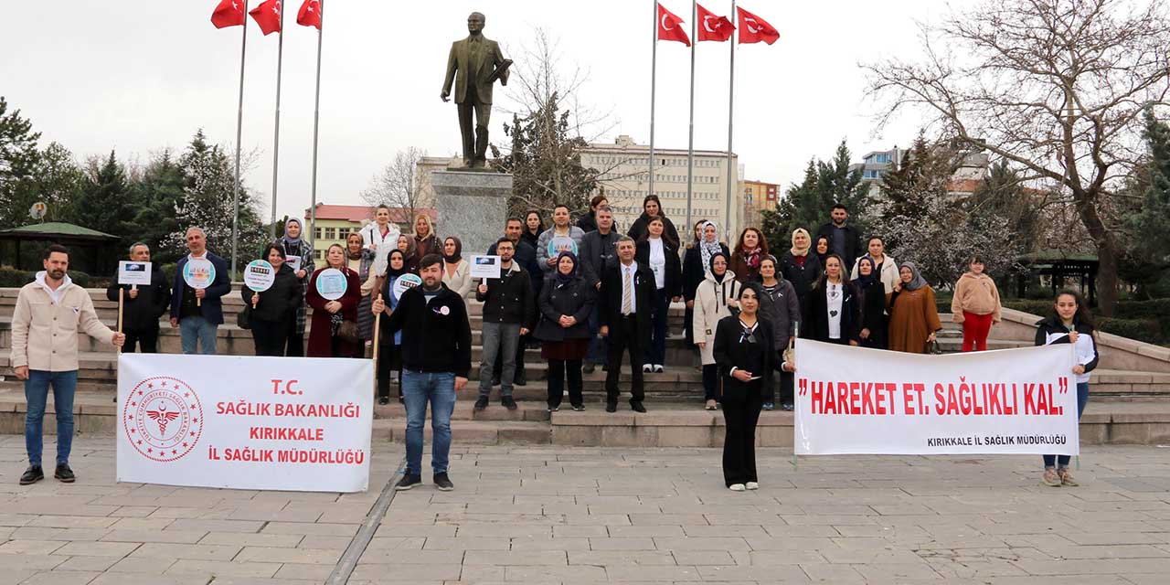 Hastalığa dikkat çekmek için yürüdüler