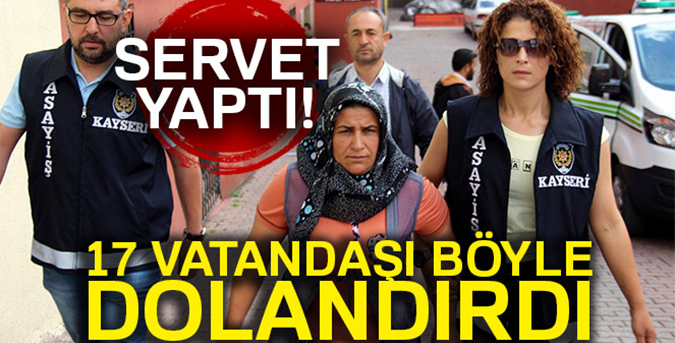 Kayseri'de Dolandırdı, Kırıkkale'de Yakalandı