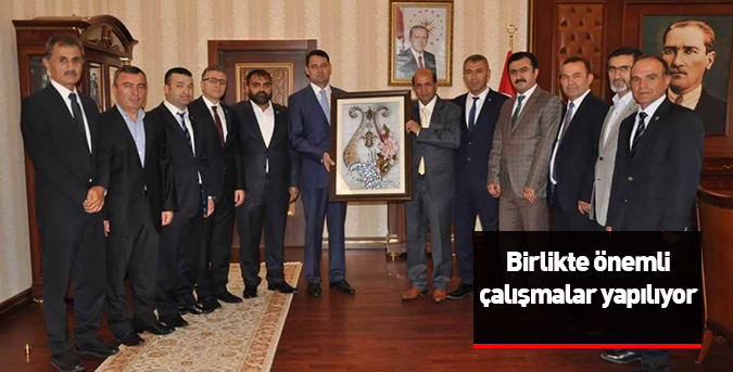 Birlikte önemli çalışmalar yapılıyor