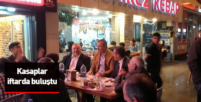 Kasaplar iftarda buluştu