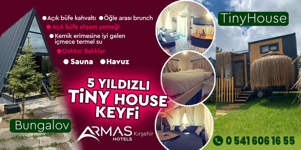 Bayram tatilini fırsata çevir... Tiny House keyfi!