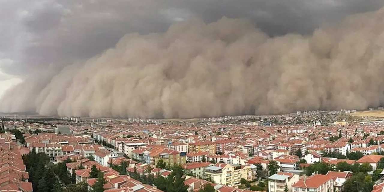 Afrika’dan çöl tozu geldi!