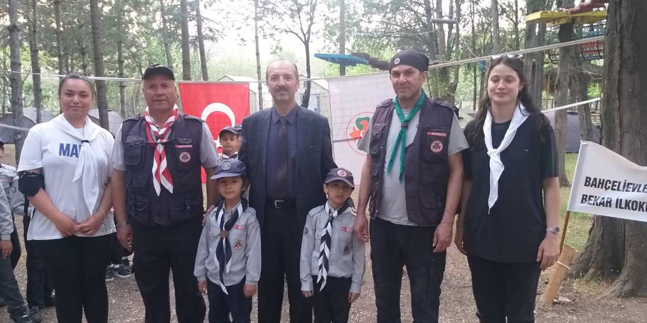 İzciler Macera Park’ta kamp yaptı