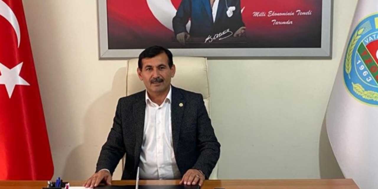 Öztürk: “Çiftçiler artık zarar etmesin!"