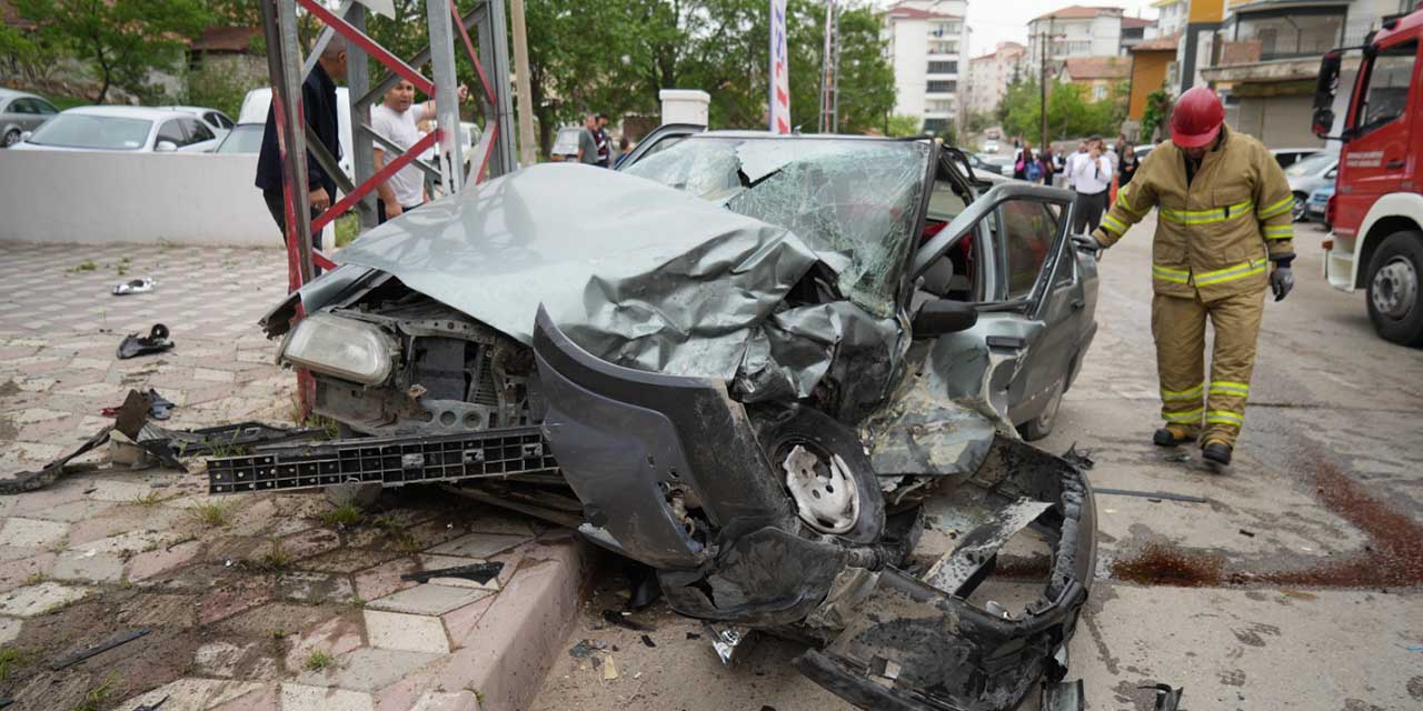 Kırıkkale’de kahreden kazada 1 kişi öldü!