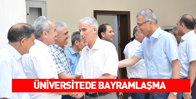 Üniversitede Bayramlaşma