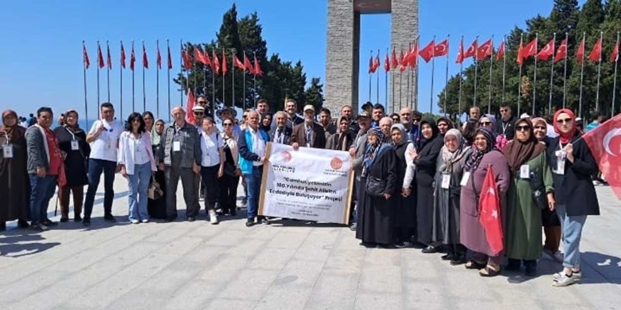 Kırıkkaleli şehit aileleri Çanakkale’de