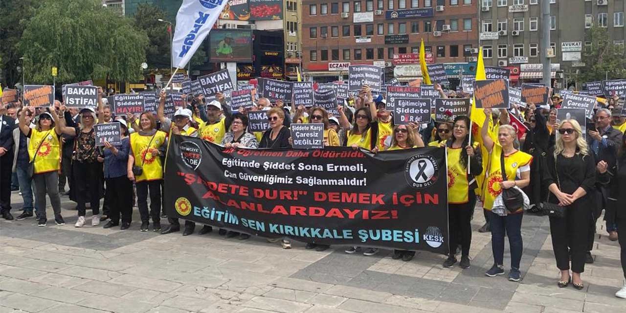 Öğretmenler iş bıraktı! ‘Can güvenliğimiz sağlansın’