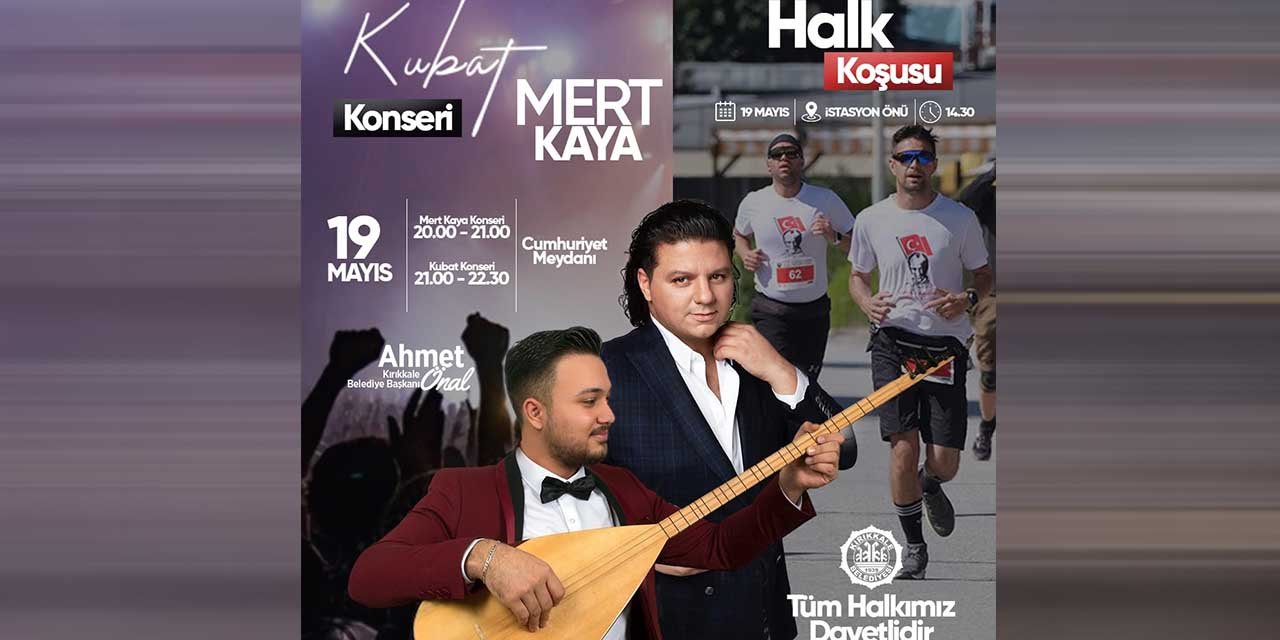 Kırıkkale’de 19 Mayıs konserle kutlanacak