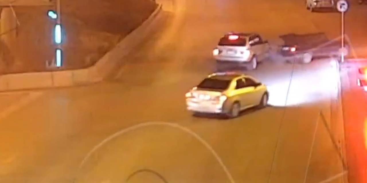 Kırıkkale’de kazalar kameraya yansıdı