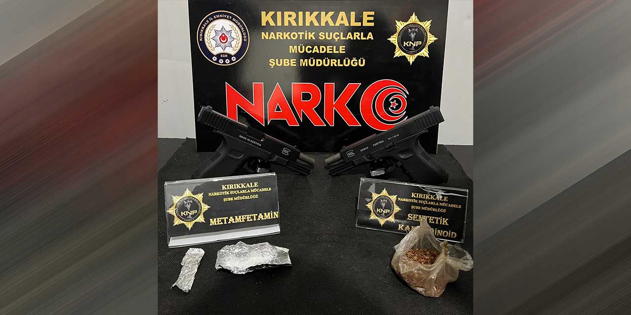 Kırıkkale’de uyuşturucu zanlıları yakalandı