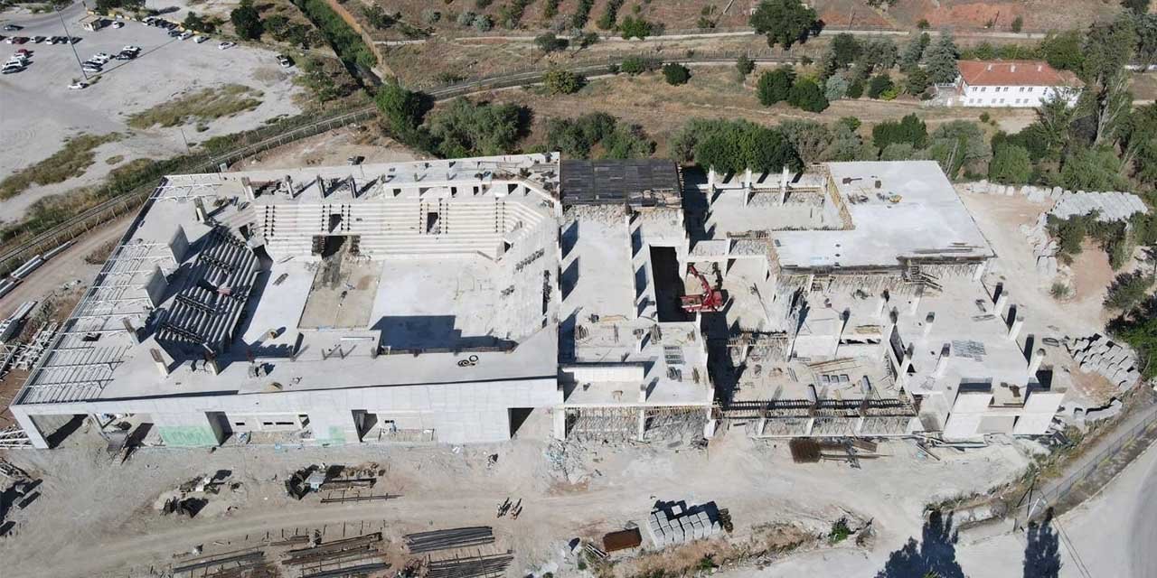 Kırıkkale’de spor kompleksi yükseliyor