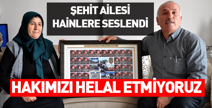 Hakkımızı helal etmiyoruz!