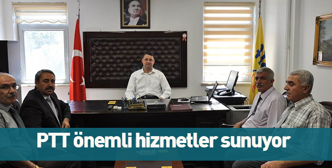 PTT önemli hizmetler sunuyor