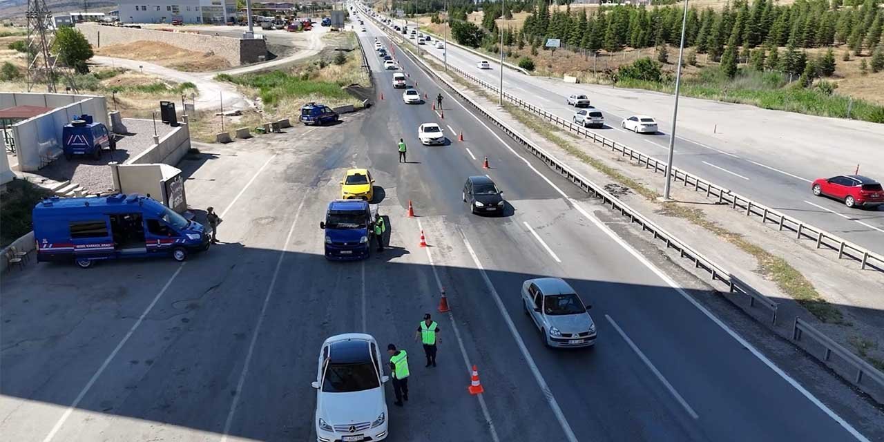 Kırıkkale’de 405 araca cezai işlem uygulandı