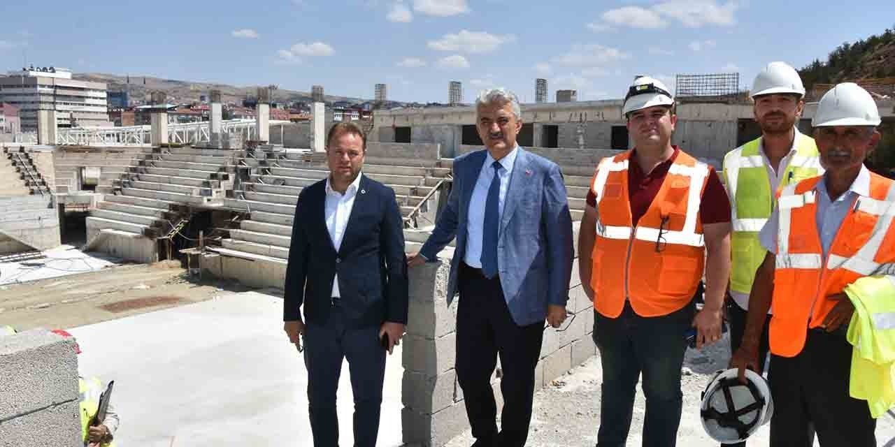 3 bin 500 kişilik spor kompleksi yükseliyor