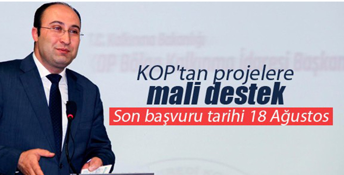 KOP'tan projelere mali destek