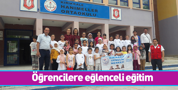 Öğrencilere eğlenceli eğitim